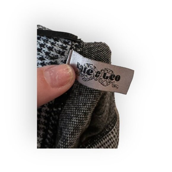 Women’s Kate & Leo Houndstooth Pull on Pants XXL 2XL - Picture 2 of 6